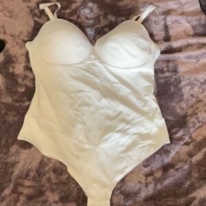 Maidenform Cream Bodysuit